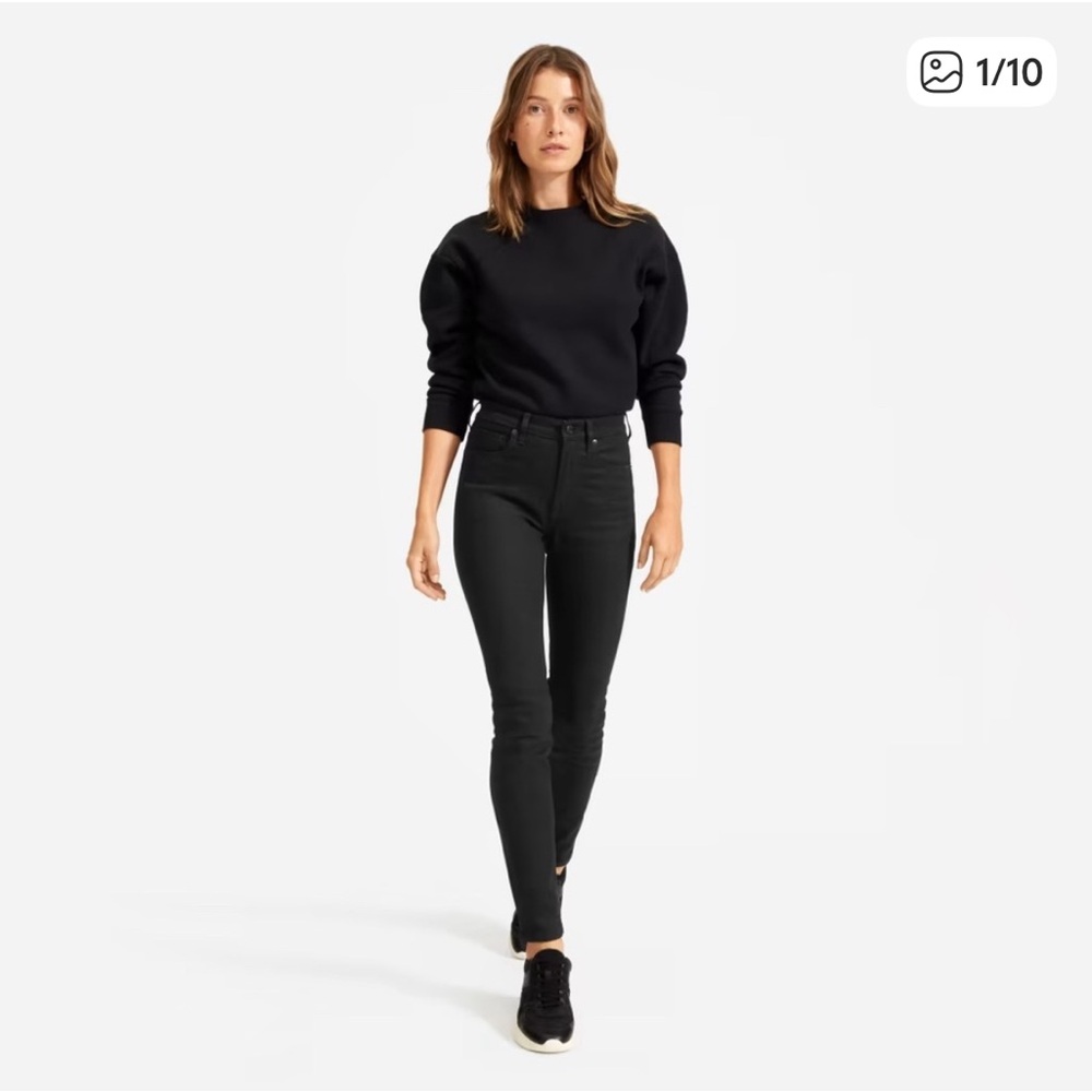 Everlane High Rise Skinny Mom Jeans, size 27